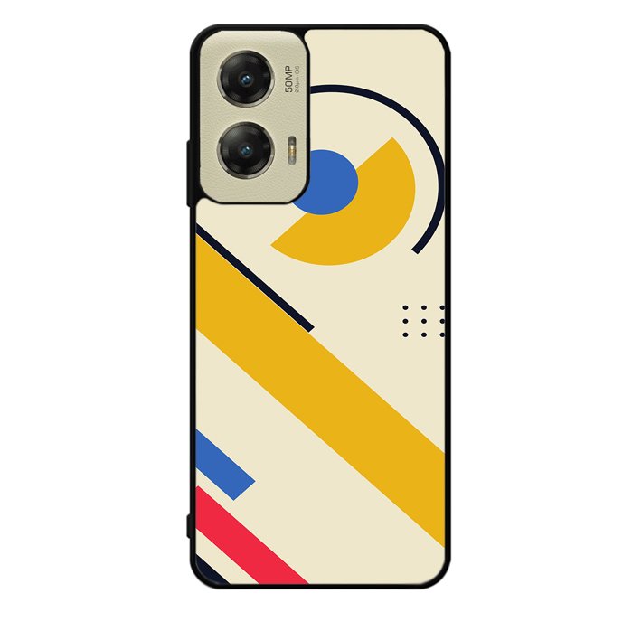 Abstract Bauhaus geometric FZ1769 Motorola Moto G Stylus 5G 2024 Case