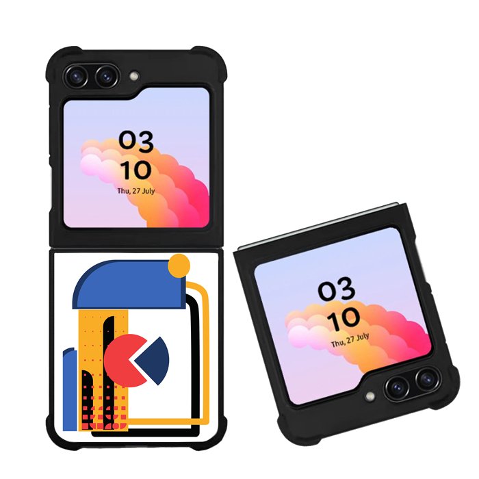 Abstract geometric FZ1782 Samsung Galaxy Z Flip 5 2023 5G Case