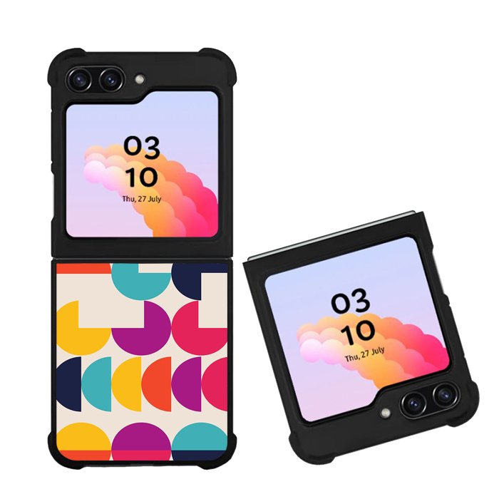 Abstract Bauhaus geometric FZ1790 Samsung Galaxy Z Flip 5 2023 5G Case
