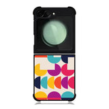 Abstract Bauhaus geometric FZ1790 Samsung Galaxy Z Flip 6 2024 5G Case