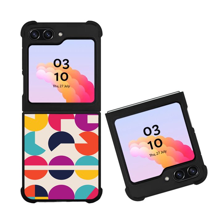 Abstract Bauhaus geometric FZ1791 Samsung Galaxy Z Flip 5 2023 5G Case