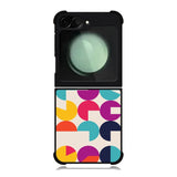 Abstract Bauhaus geometric FZ1792 Samsung Galaxy Z Flip 6 2024 5G Case