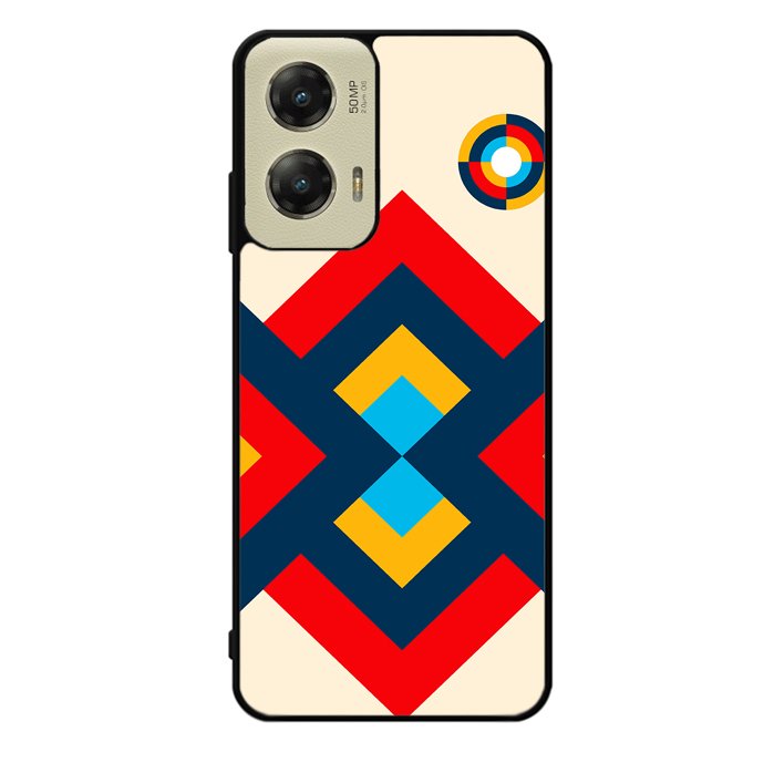 Abstract Bauhaus geometric FZ1793 Motorola Moto G Stylus 5G 2024 Case