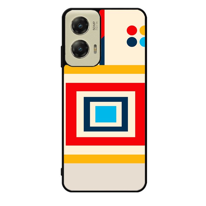 Abstract Bauhaus geometric FZ1794 Motorola Moto G Stylus 5G 2024 Case