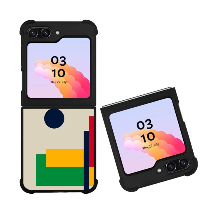 Minimalist Geometric FZ1812 Samsung Galaxy Z Flip 5 2023 5G Case