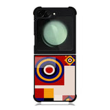 Minimalist Geometric FZ1815 Samsung Galaxy Z Flip 6 2024 5G Case