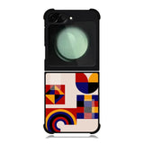 Minimalist Geometric FZ1816 Samsung Galaxy Z Flip 6 2024 5G Case