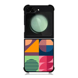 Minimalist Geometric FZ1818 Samsung Galaxy Z Flip 6 2024 5G Case