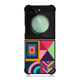 Minimalist Geometric FZ1820 Samsung Galaxy Z Flip 6 2024 5G Case