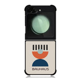 Abstract Bauhaus geometric FZ1821 Samsung Galaxy Z Flip 6 2024 5G Case
