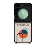 Abstract Bauhaus geometric FZ1825 Samsung Galaxy Z Flip 6 2024 5G Case