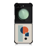 Abstract Bauhaus geometric FZ1826 Samsung Galaxy Z Flip 6 2024 5G Case