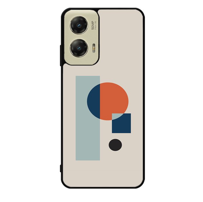 Abstract Bauhaus geometric FZ1826 Motorola Moto G Stylus 5G 2024 Case