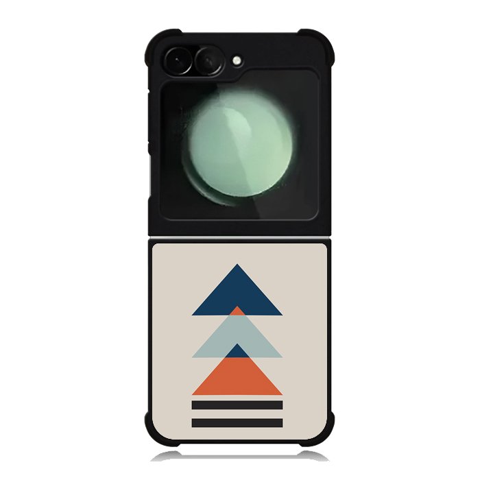 Abstract Bauhaus geometric FZ1827 Samsung Galaxy Z Flip 6 2024 5G Case