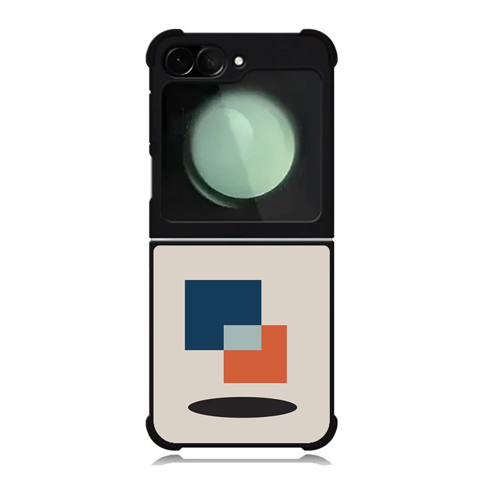 Abstract Bauhaus geometric FZ1829 Samsung Galaxy Z Flip 6 2024 5G Case