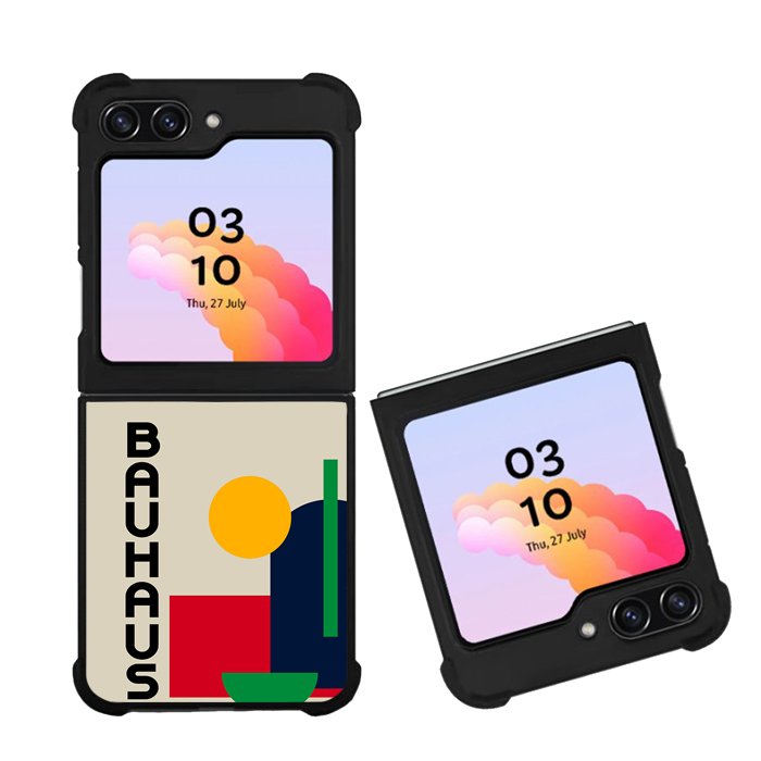 Abstract Bauhaus geometric FZ1848 Samsung Galaxy Z Flip 5 2023 5G Case