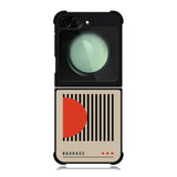 Abstract Bauhaus FZ1853 Samsung Galaxy Z Flip 6 2024 5G Case