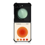 Bauhaus 1919 Orange Red FZ4113 Samsung Galaxy Z Flip 6 2024 5G Case