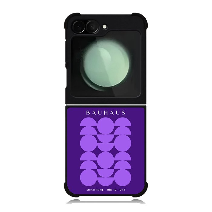 Bauhaus Violet Circles FZ4114 Samsung Galaxy Z Flip 6 2024 5G Case