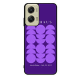 Bauhaus Violet Circles FZ4114 Motorola Moto G Stylus 5G 2024 Case