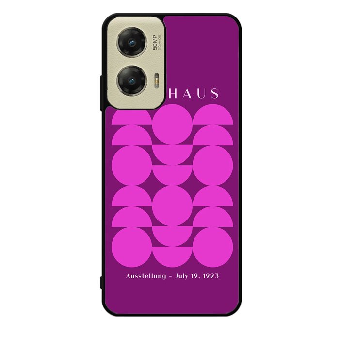 Bauhaus Pink Circles FZ4121 Motorola Moto G Stylus 5G 2024 Case