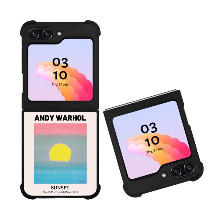 Andy Warhol Pink Blue FZ4124 Samsung Galaxy Z Flip 5 2023 5G Case