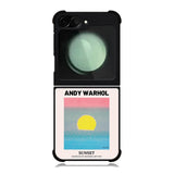 Andy Warhol Pink Blue FZ4124 Samsung Galaxy Z Flip 6 2024 5G Case