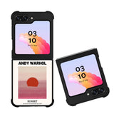 Andy Warhol Sunset Red FZ4125 Samsung Galaxy Z Flip 5 2023 5G Case