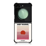 Andy Warhol Sunset Red FZ4125 Samsung Galaxy Z Flip 6 2024 5G Case