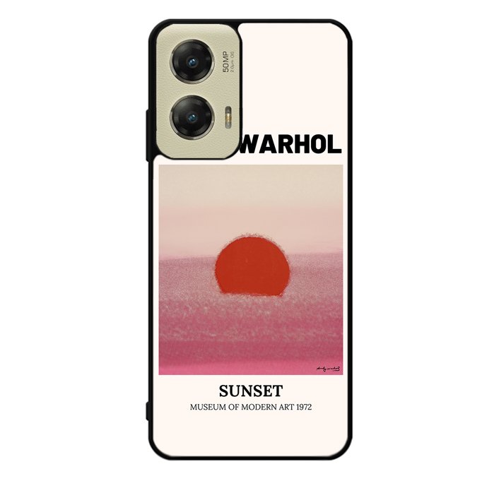 Andy Warhol Sunset Red FZ4125 Motorola Moto G Stylus 5G 2024 Case