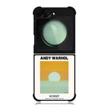 Andy Warhol Blue Sunset FZ4126 Samsung Galaxy Z Flip 6 2024 5G Case