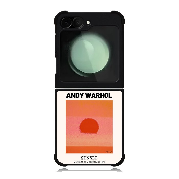 Andy Warhol Orange Sunset FZ4128 Samsung Galaxy Z Flip 6 2024 5G Case