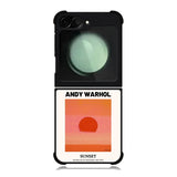 Andy Warhol Orange Sunset FZ4128 Samsung Galaxy Z Flip 6 2024 5G Case