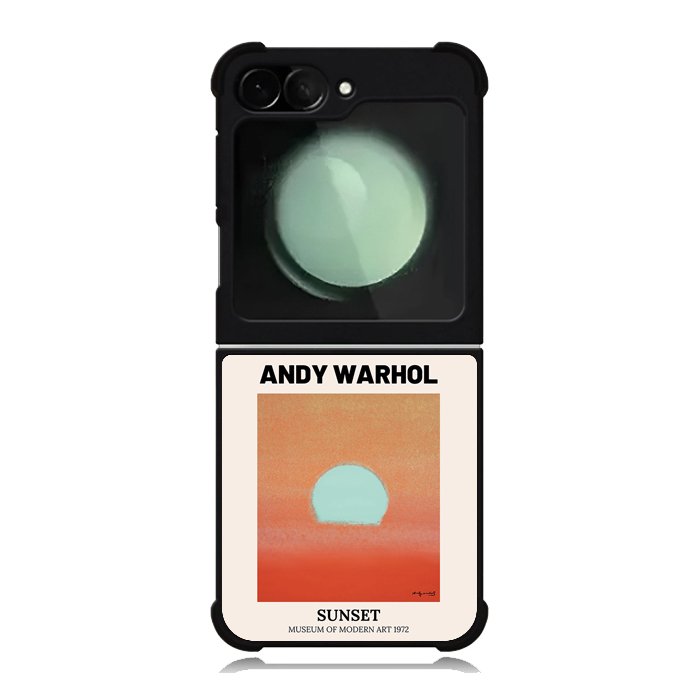 Andy Warhol Poster Sunset FZ4129 Samsung Galaxy Z Flip 6 2024 5G Case