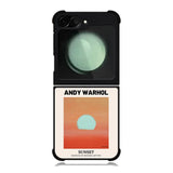 Andy Warhol Poster Sunset FZ4129 Samsung Galaxy Z Flip 6 2024 5G Case