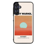 Andy Warhol Poster Sunset FZ4129 Samsung Galaxy A25 5G Case