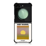 Andy Warhol Yellow Sunset FZ4130 Samsung Galaxy Z Flip 6 2024 5G Case