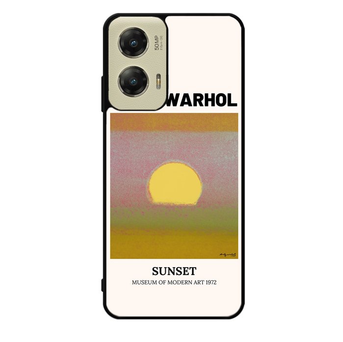 Andy Warhol Yellow Sunset FZ4130 Motorola Moto G Stylus 5G 2024 Case