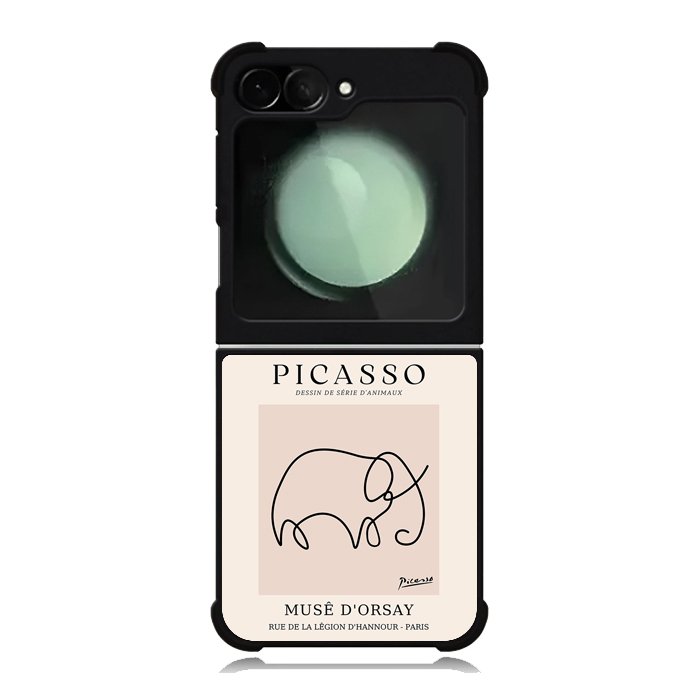 Pablo Picasso Elephant FZ4145 Samsung Galaxy Z Flip 6 2024 5G Case
