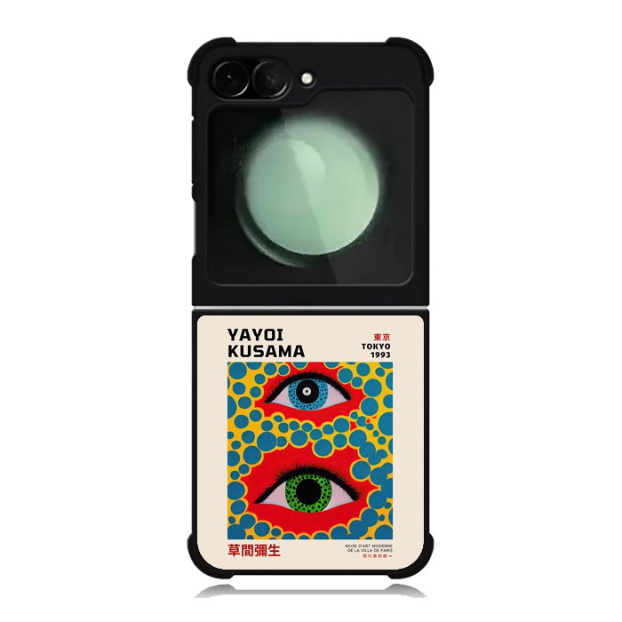 Yayoi Kusama Eyes FZ4163 Samsung Galaxy Z Flip 6 2024 5G Case