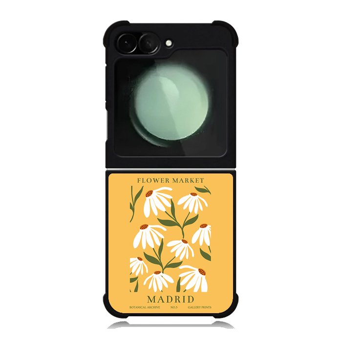 Flowers Market Madrid FZ4179 Samsung Galaxy Z Flip 6 2024 5G Case