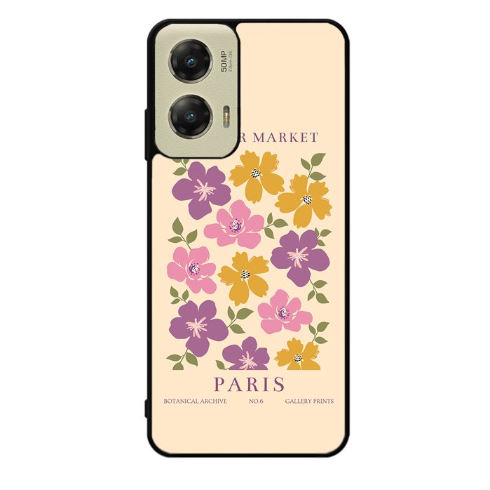 Flowers Market Paris FZ4180 Motorola Moto G Stylus 5G 2024 Case