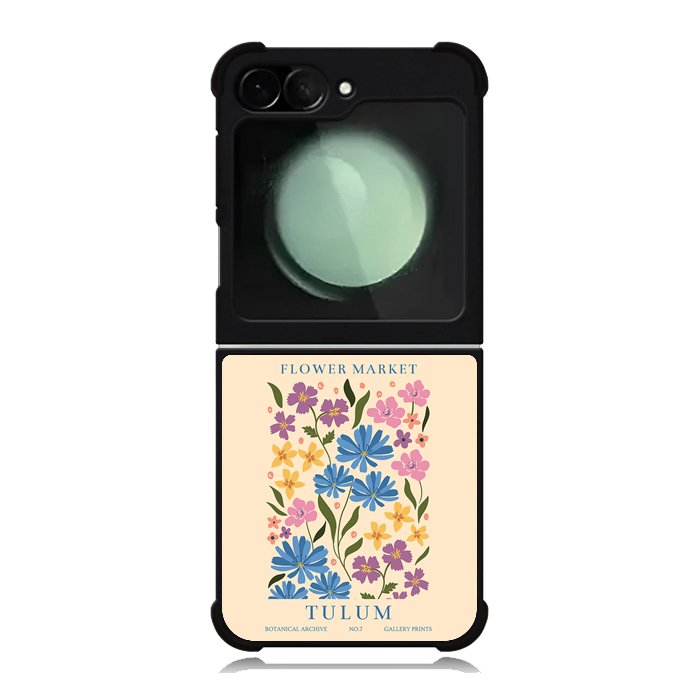 Flowers Market Tulum FZ4181 Samsung Galaxy Z Flip 6 2024 5G Case