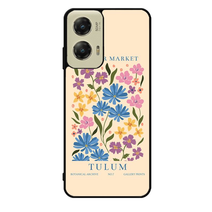 Flowers Market Tulum FZ4181 Motorola Moto G Stylus 5G 2024 Case