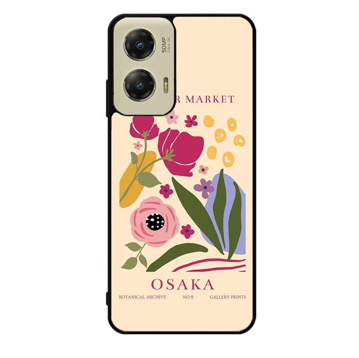 Flowers Market Osaka FZ4182 Motorola Moto G Stylus 5G 2024 Case