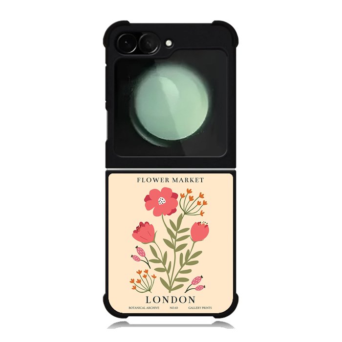 Flowers Market London FZ4183 Samsung Galaxy Z Flip 6 2024 5G Case