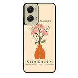 Flowers Market Stockholm FZ4184 Motorola Moto G Stylus 5G 2024 Case