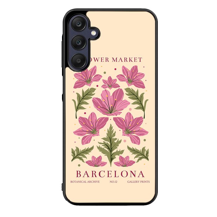 Flowers Market Barcelona FZ4185 Samsung Galaxy A15 5G Case