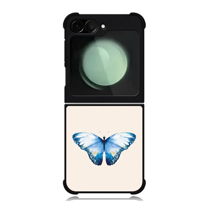 Watercolor Blue Butterfly FZ4191 Samsung Galaxy Z Flip 6 2024 5G Case