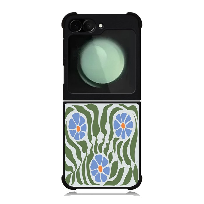 Blue Green Tea FZ4194 Samsung Galaxy Z Flip 6 2024 5G Case
